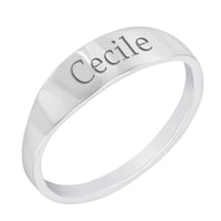 Zlatý pečatný prsteň s gravírom Lauryn