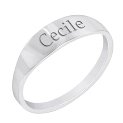 Zlatý pečatný prsteň s gravírom Lauryn