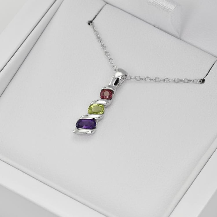 Náhrdelník s drahokamami 29314