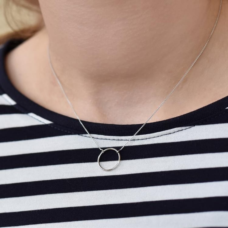 Platinový náhrdelník 71704