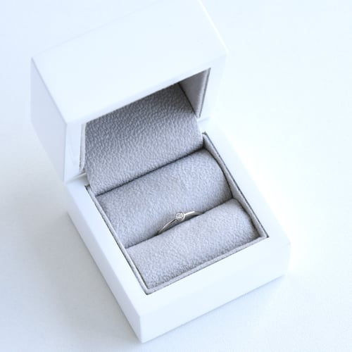Minimalistický diamantový prsteň Kathleen