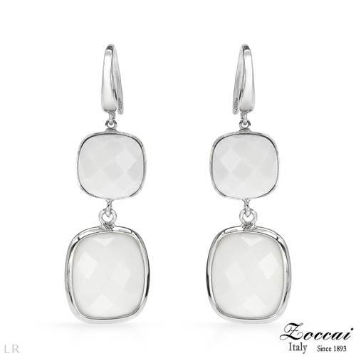 Strieborné náušnice s ónyxmi