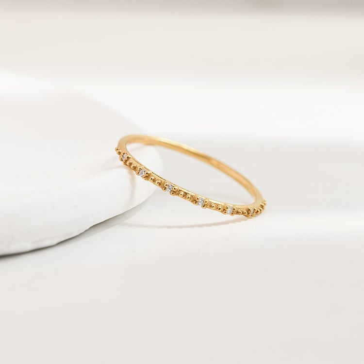 Minimalistický prsteň s diamantmi Tess 156731