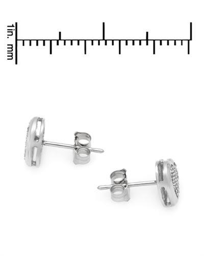 Zlaté náušnice srdce s diamantmi Zwicco 945