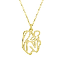 Prívesok matka a dieťa Narty