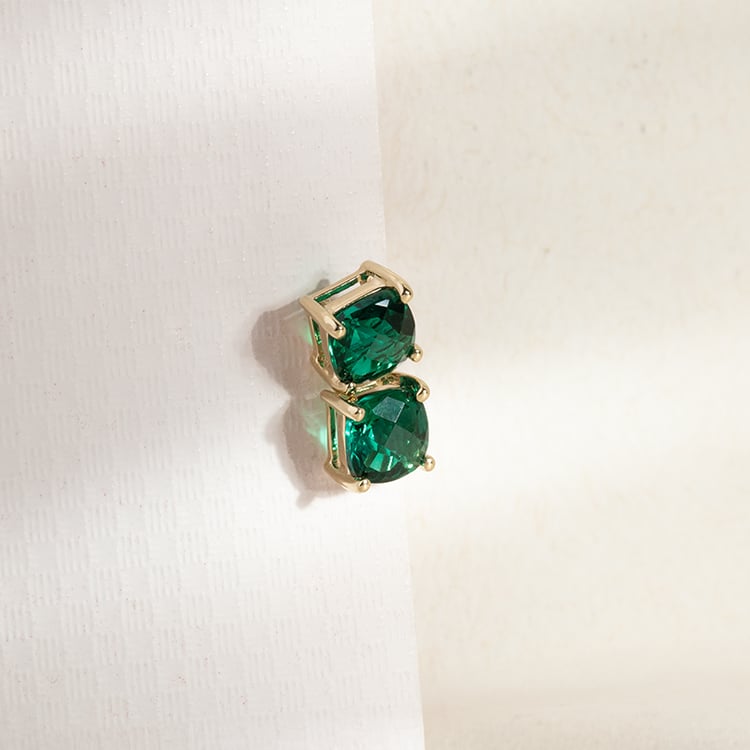 Smaragdové náušnice zo zlata Chelsyna 147319