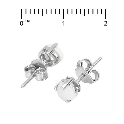 Strieborné náušnice s opálmi Naola 705