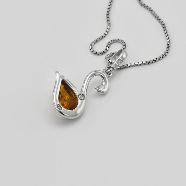 Přívesok v tvare labute 36695