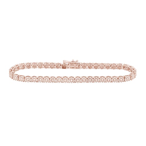 Elegantný náramok s diamantmi Ansel
