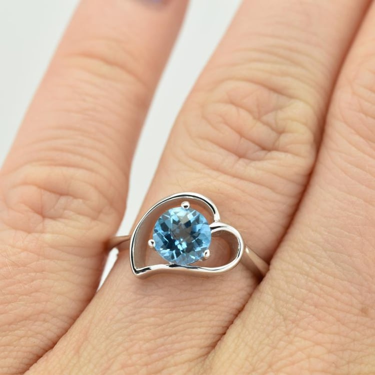 Topásový prsteň 11056