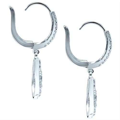 Zlaté náušnice s diamantmi 4945