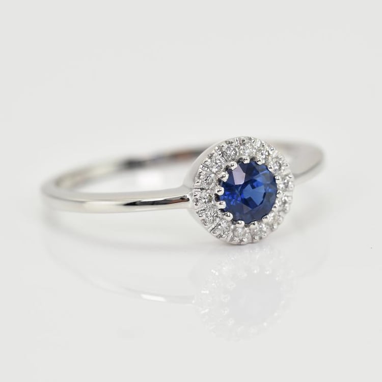 Prsteň so zafírom 13698