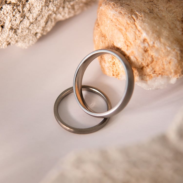 Titanové snubné prstene Kodi 107545