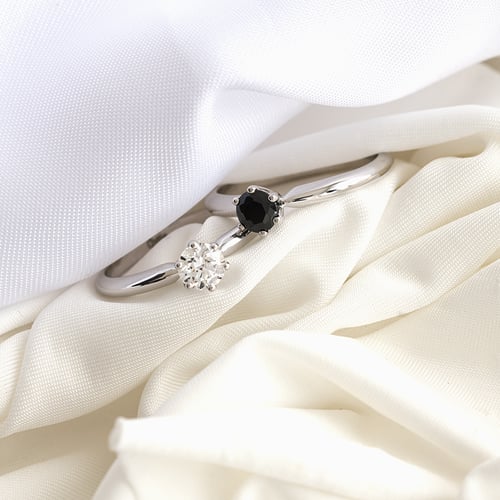 Zásnubný prsteň s lab-grown diamantom Mala