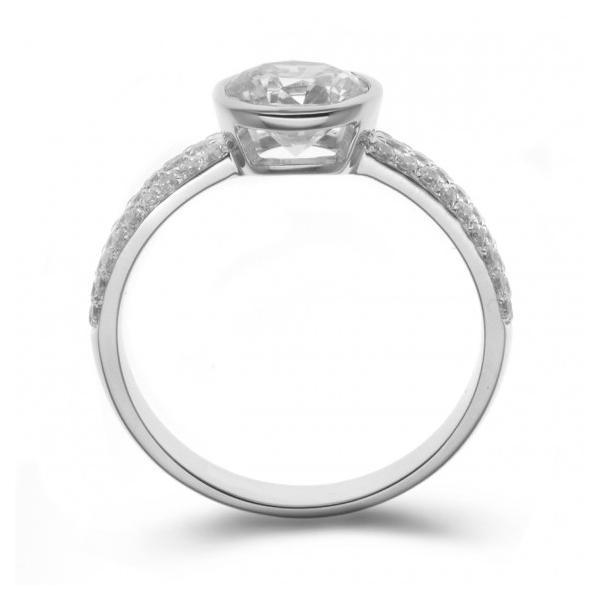 Prsteň z platiny Sonali 12801