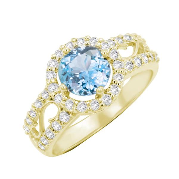 Prsteň zo žltého zlata 59757