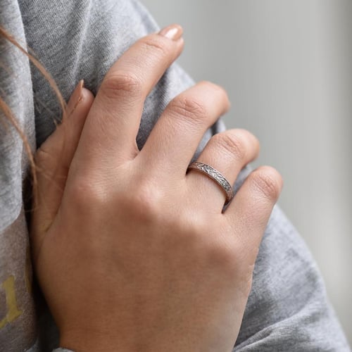 Romantické vintage svadobné obrúčky zo zlata Hannu