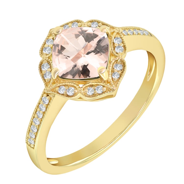Prsteň s morganitom 27572