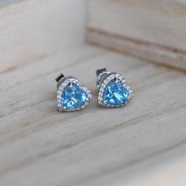 Topásové náušnice 13246