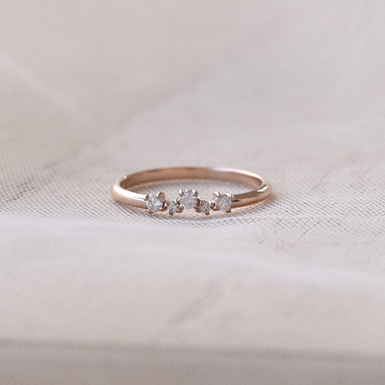 Zlatý zásnubný prsteň 67445