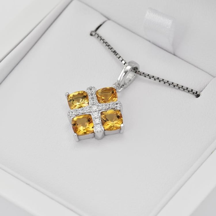 Citrínový náhrdelník 30467