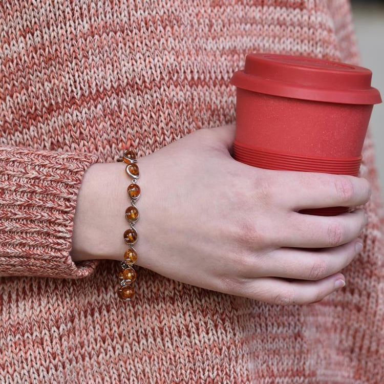 Náramok s jantármi 28389