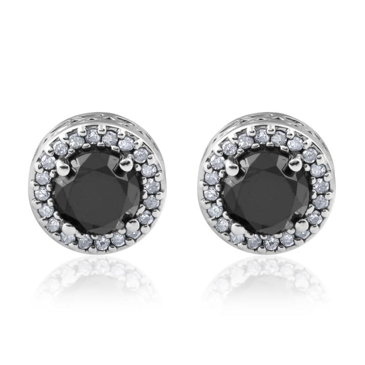 Zlaté diamantové náušnice