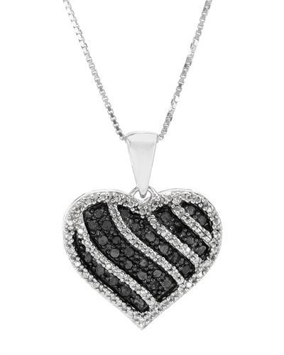 Diamantové srdce náhrdelník