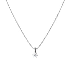 Platinový prívesok s diamantom Issabel