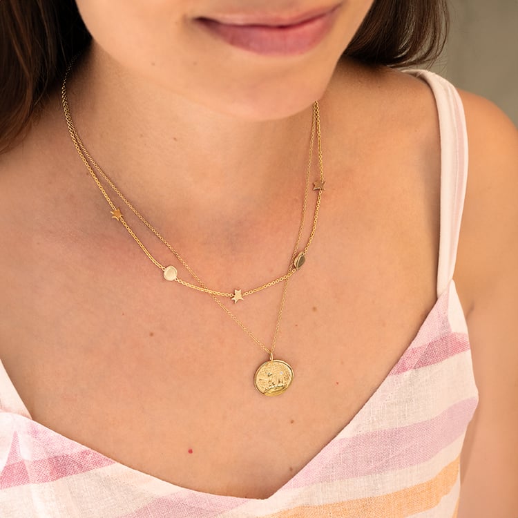 Náhrdelník s planétami Malý princ 142227