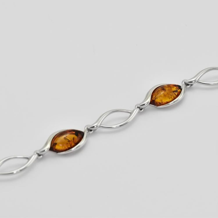 Náramok zo striebra 27118