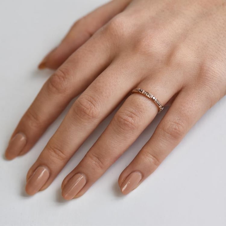 Svadobný vintage prsteň 39693