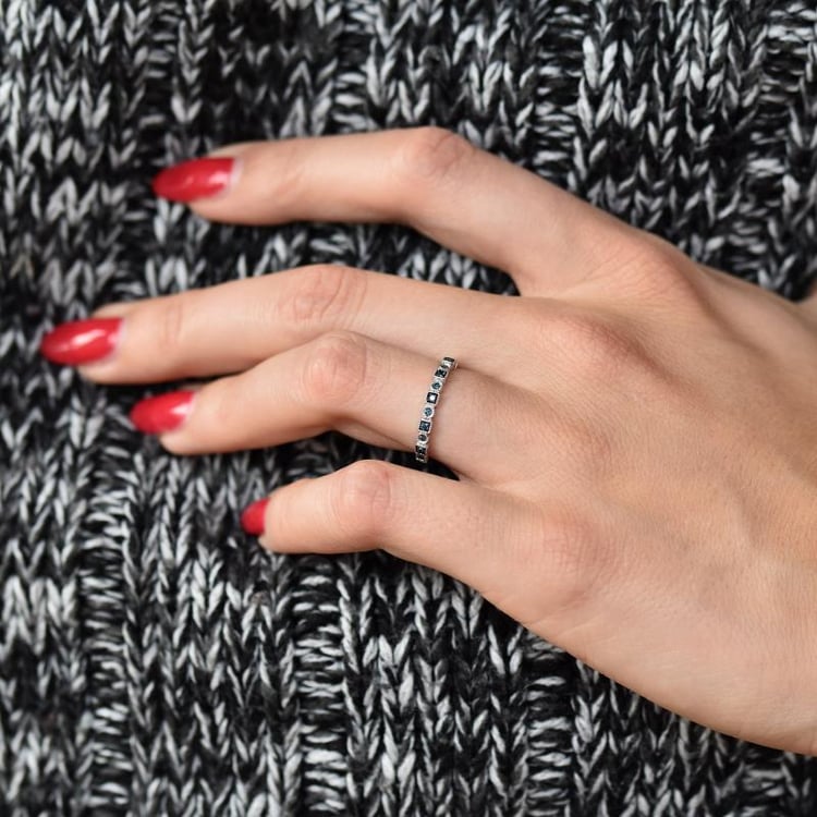 Prsteň s diamantmi 25776