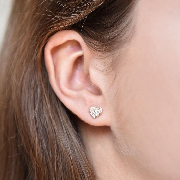 Náušnice s diamantmi 18912