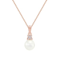 Perlový prívesok s diamantmi Laceen