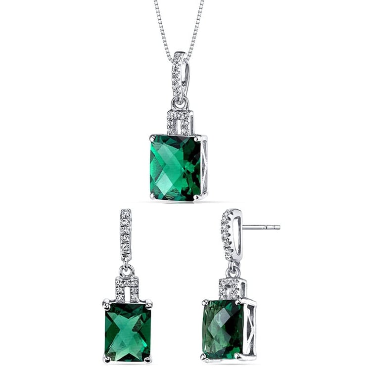 Zlatá smaragdová kolekcia zdobená topásmi Laboni