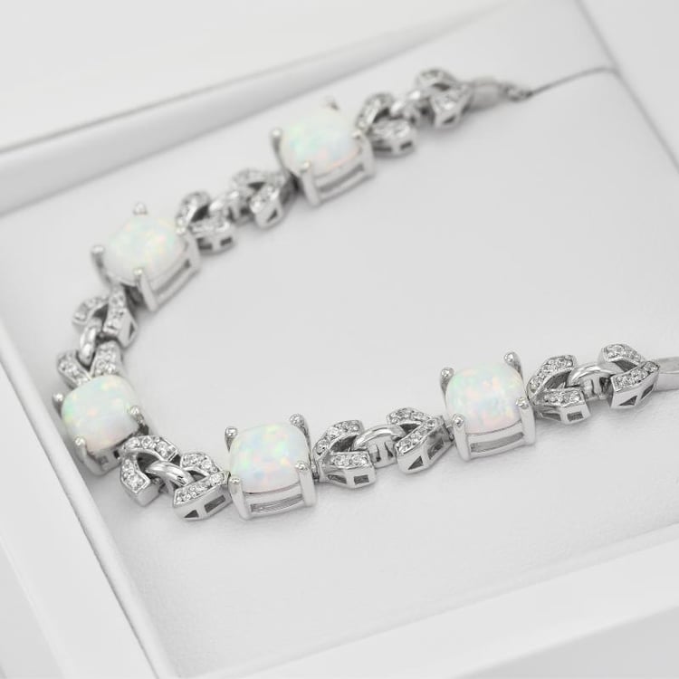 Náramok s opálmi 30837