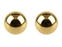 Zlaté náušnice 4mm guľočky Frida