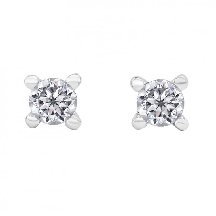 Napichovacie náušnice s 0.20ct diamantmi Jada 119889