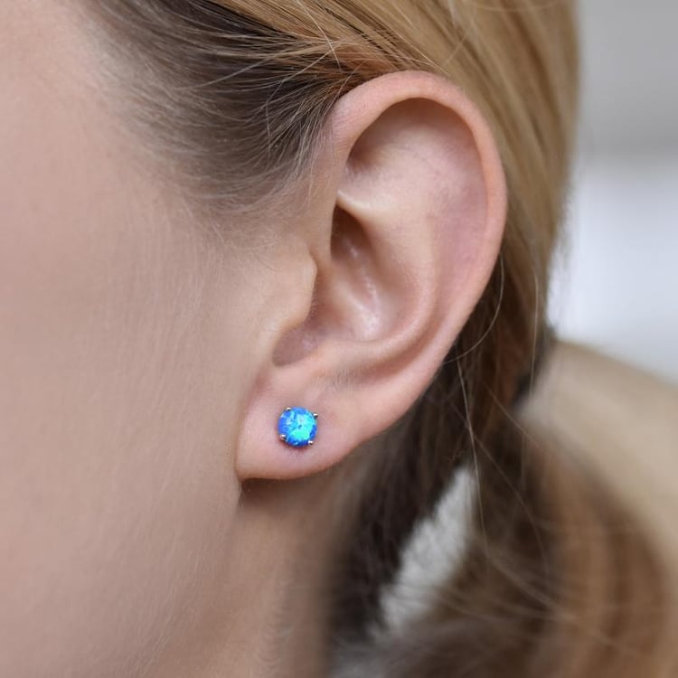 Opálové náušnice zo zlata 25262