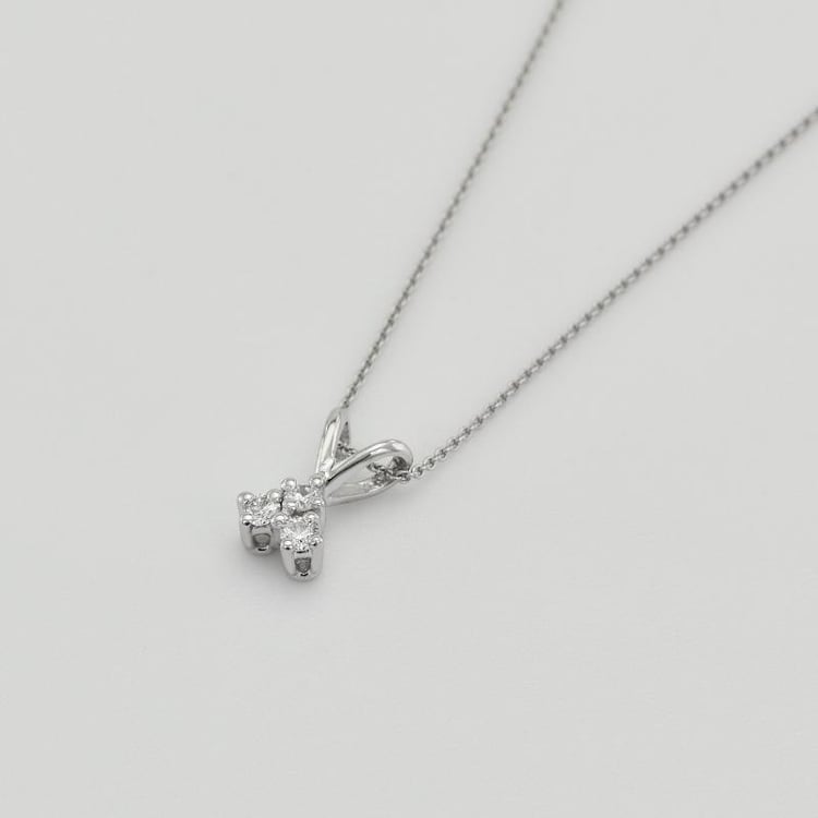 Náhrdelník s diamantmi 37512