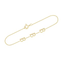 Náramok s 3 písmenami vašej voľby Ainslee