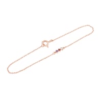 Minimalistický náramok s drahokamami podľa vášho výberu Ruby