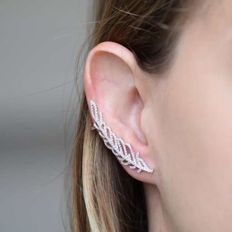 Strieborné náušnice 21360