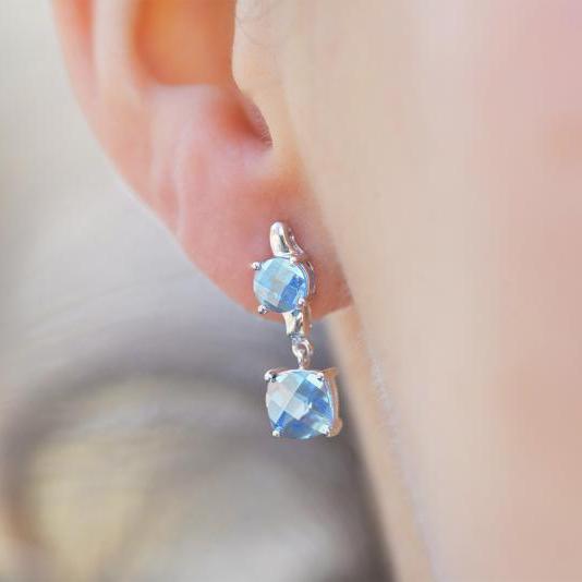 Topásové náušnice 14199