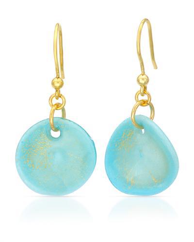 Pozlátené náušnice