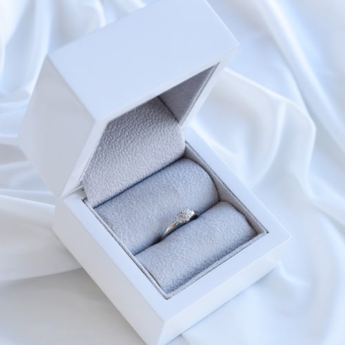 Elegantný diamantový prsteň Aubert