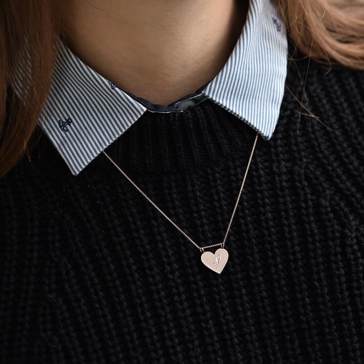 Zlatý náhrdelník s gravírom 38934