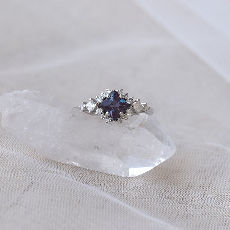 Prsteň s alexandrit 68934