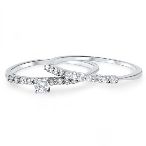 Sada diamantových prsteňov 4317